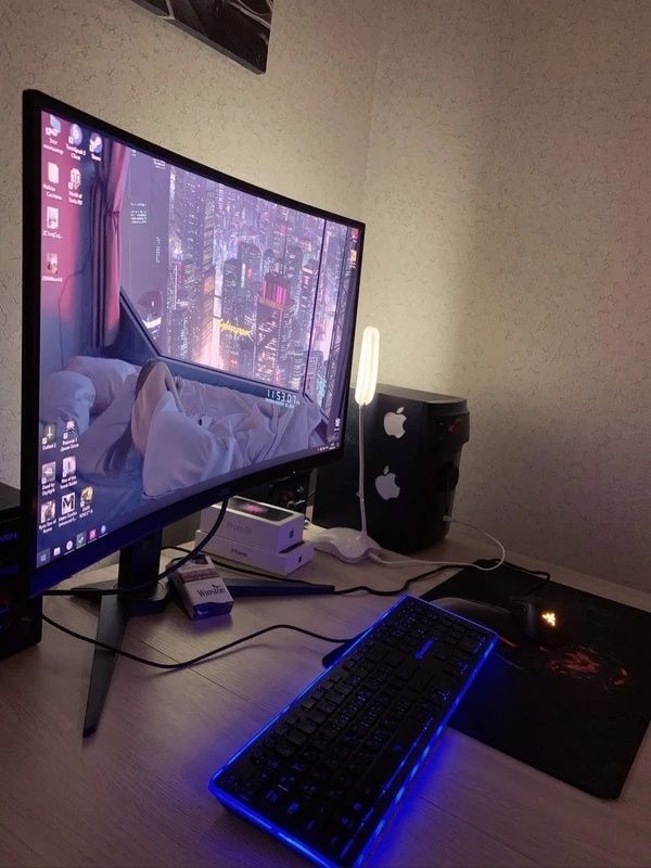 Рассрочка! Монитор AOC 27" Fullhd VA 4ms 144Ghz 2xHDMI VGA