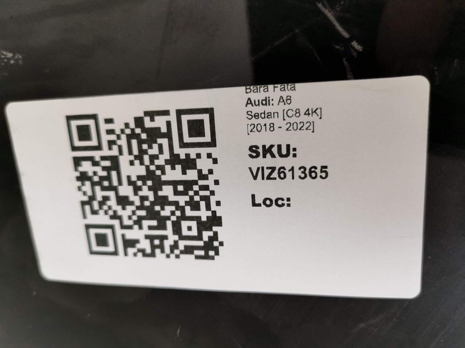 Предна броня Ауди А6 Седан / Audi A6 Sedan [C8 4K] [ - ] Оригинална, в