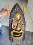 Masca dr lemn sculptat