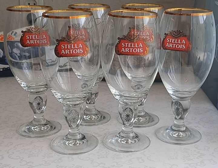 Продам новые бельгийские пивные фужеры Stella Artois