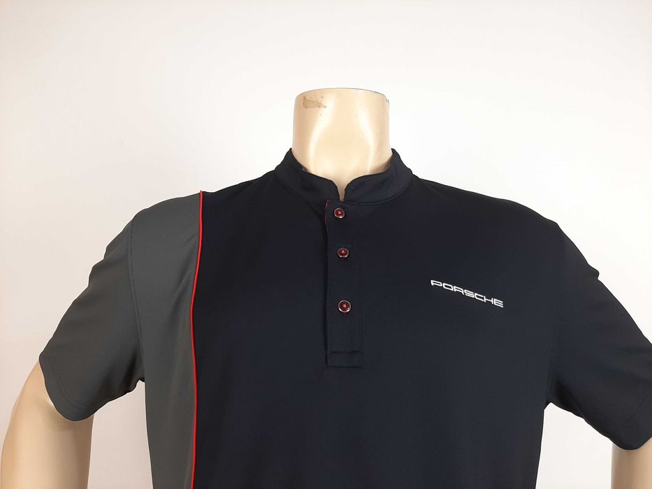 Porsche - Oригинална мъжка тениска с яка размер XL