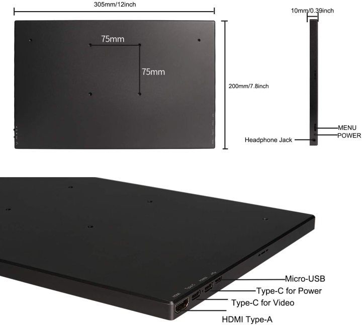 Vind Monitor supraveghere Full HD