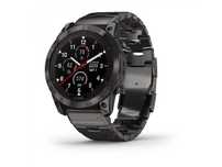 Garmin fenix 7X PRO Sapphire Solar Carbon gray С Titanium каишка