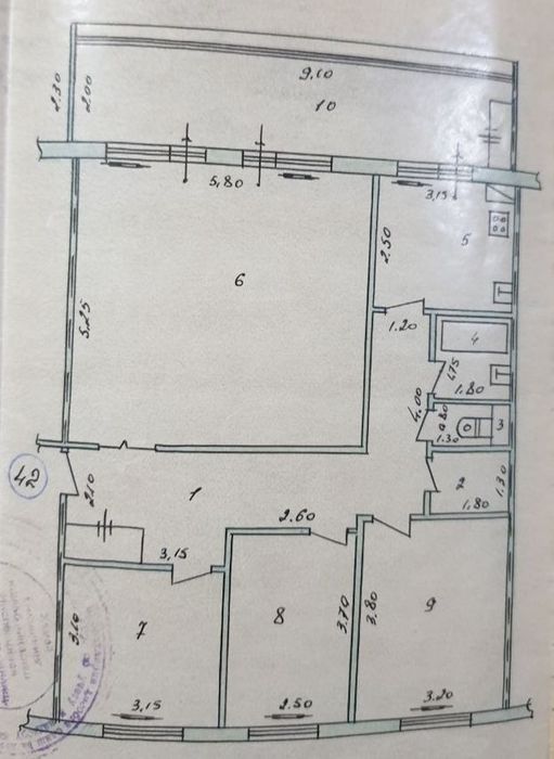 Продаю квартиру Мирзо Улугбекском р-не Корасу-2. 5-ком 5-этаж 5-этажно