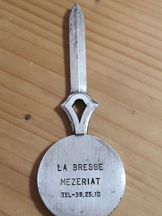 Cutit ptr deschis scrisoari Franta anii 50