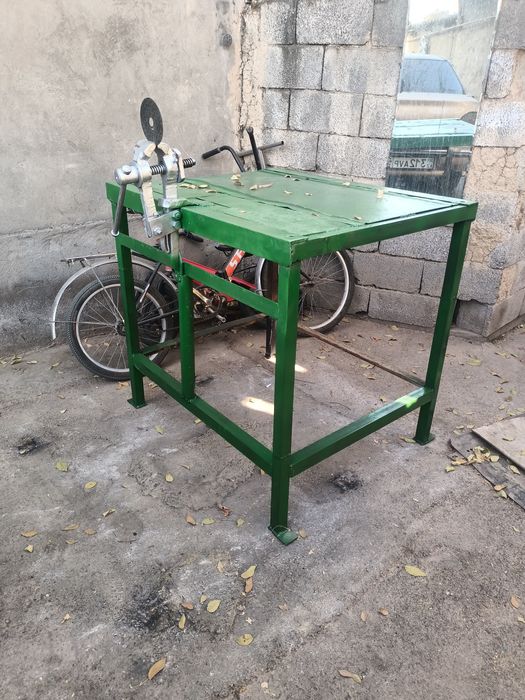 Тиска столымен Верстак. сатылад