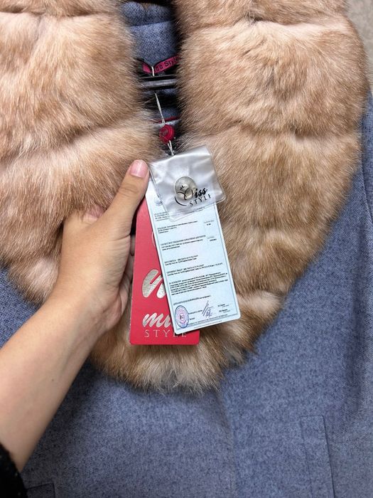 норковая шуба новая