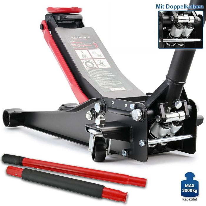 Нископрофилен крик 3 тона, 75-510мм – ROCKFORCE