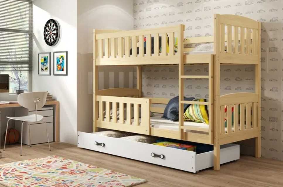 Продавам чисто ново двуетажно легло (материал - дървесина)