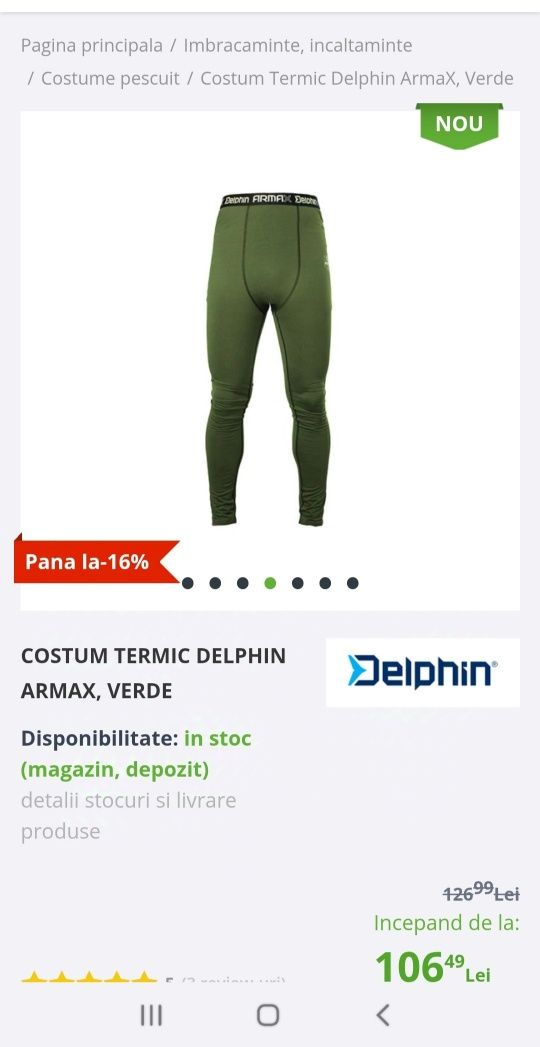 Costum termo Delphin