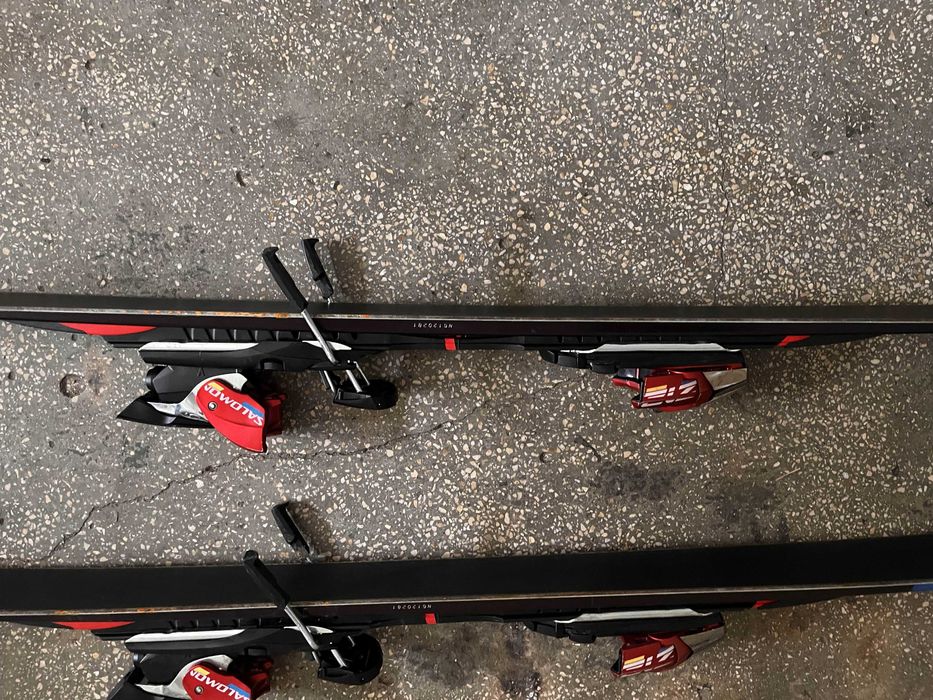 Schiuri Salomon Equipe GC Race L170 + legături Z12 – stare excelentă