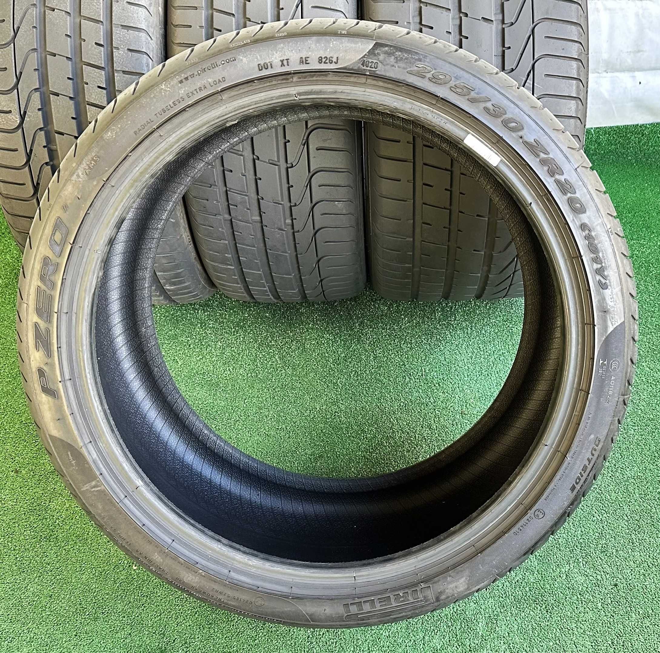 4бр пакет 255/35r20 и 295/30r20 PIRELLI P ZERO летни