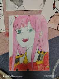 Anime drawings 5 years