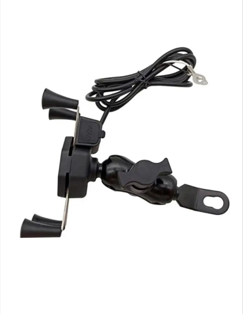 Suport pentru telefon USB pentru motociclete