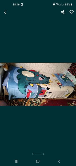 Йигиладигон 2кишилик ёток мебели