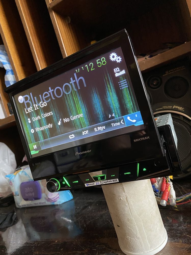Pioneer AVH-X7700BT - ВИСОК КЛАС - DVD USB Bluetooth cd плеър сд радио
