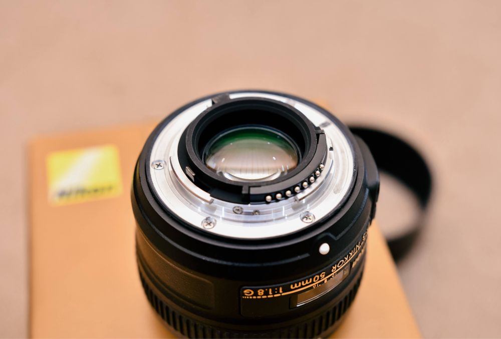 Обектив Nikkor 50mm f/1.8G