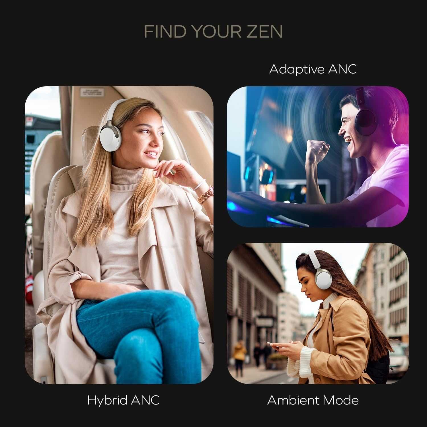CREATIVE Zen Hybrid SXFI безжични слушалки с технология Super X-Fi