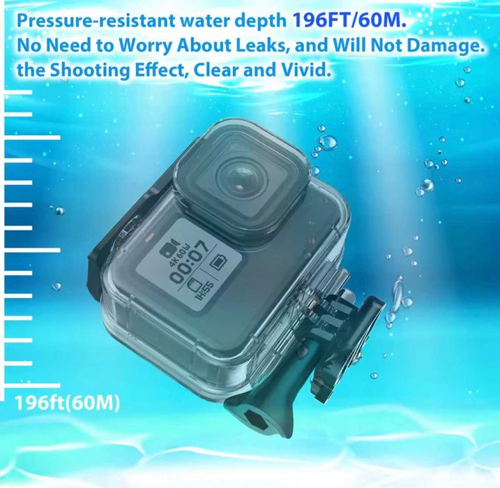 Водоустойчив корпус кейс Gopro 9 10 11  / 12/13