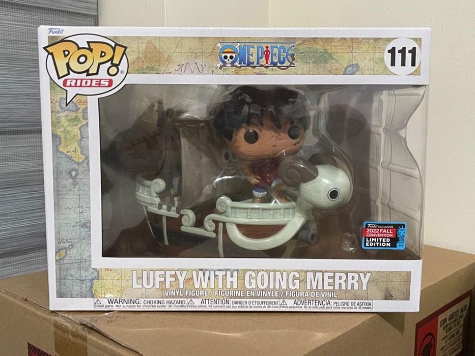 Luffy with going merry Funko pop