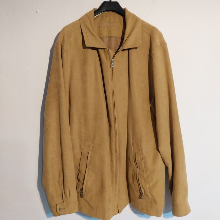 Jachetă elegantă stil casual Francetta, piele întoarsă falsă