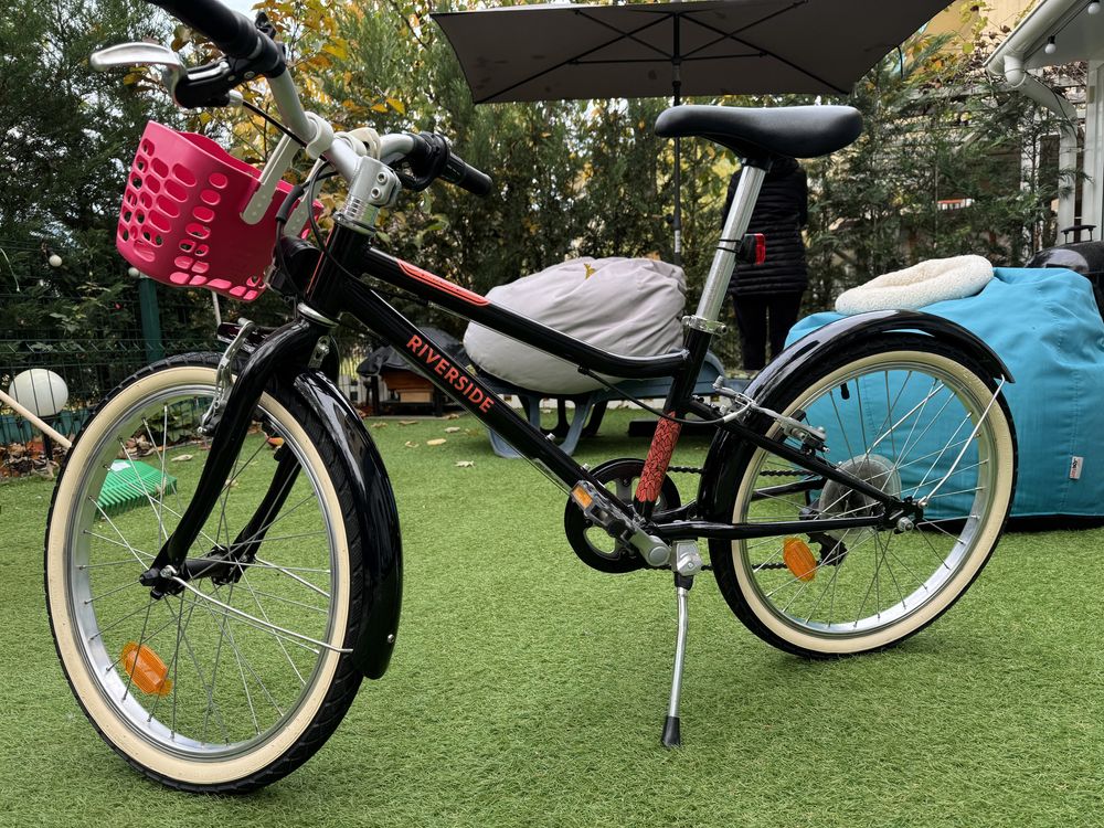 Bicicleta 20” Rockrider 500 copii, IMPECABILA, NOUA, jumatate de pret