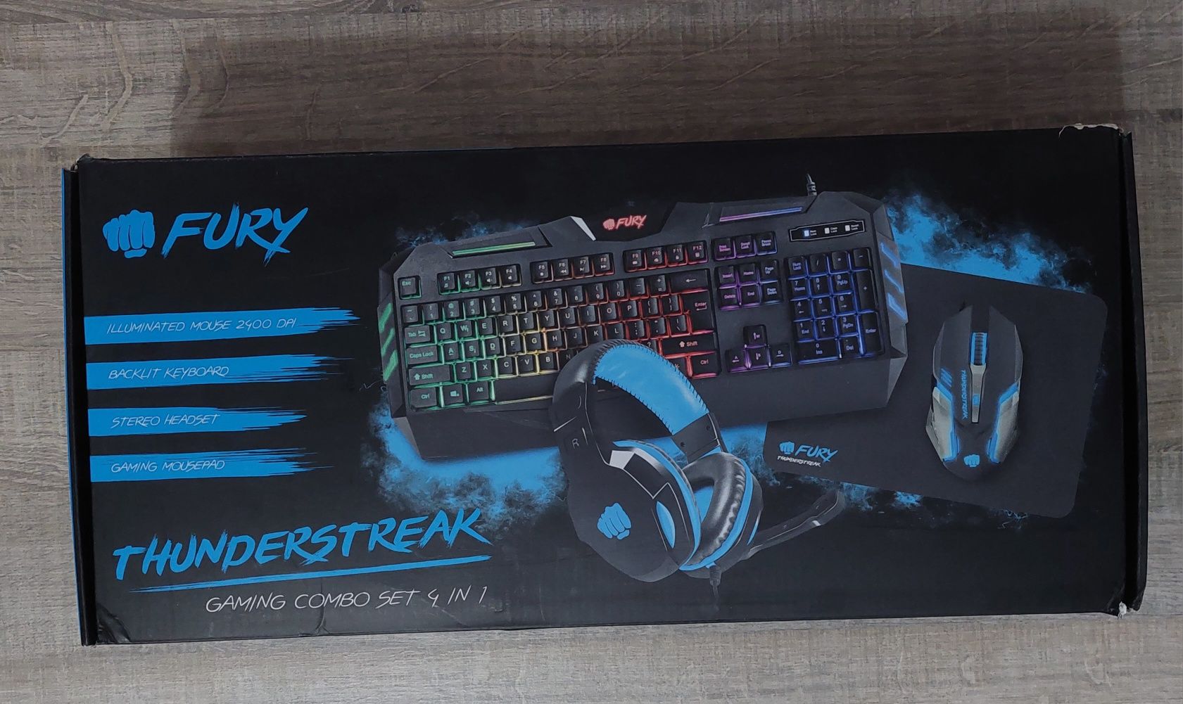 Kit de gaming Fury Thunderstreak