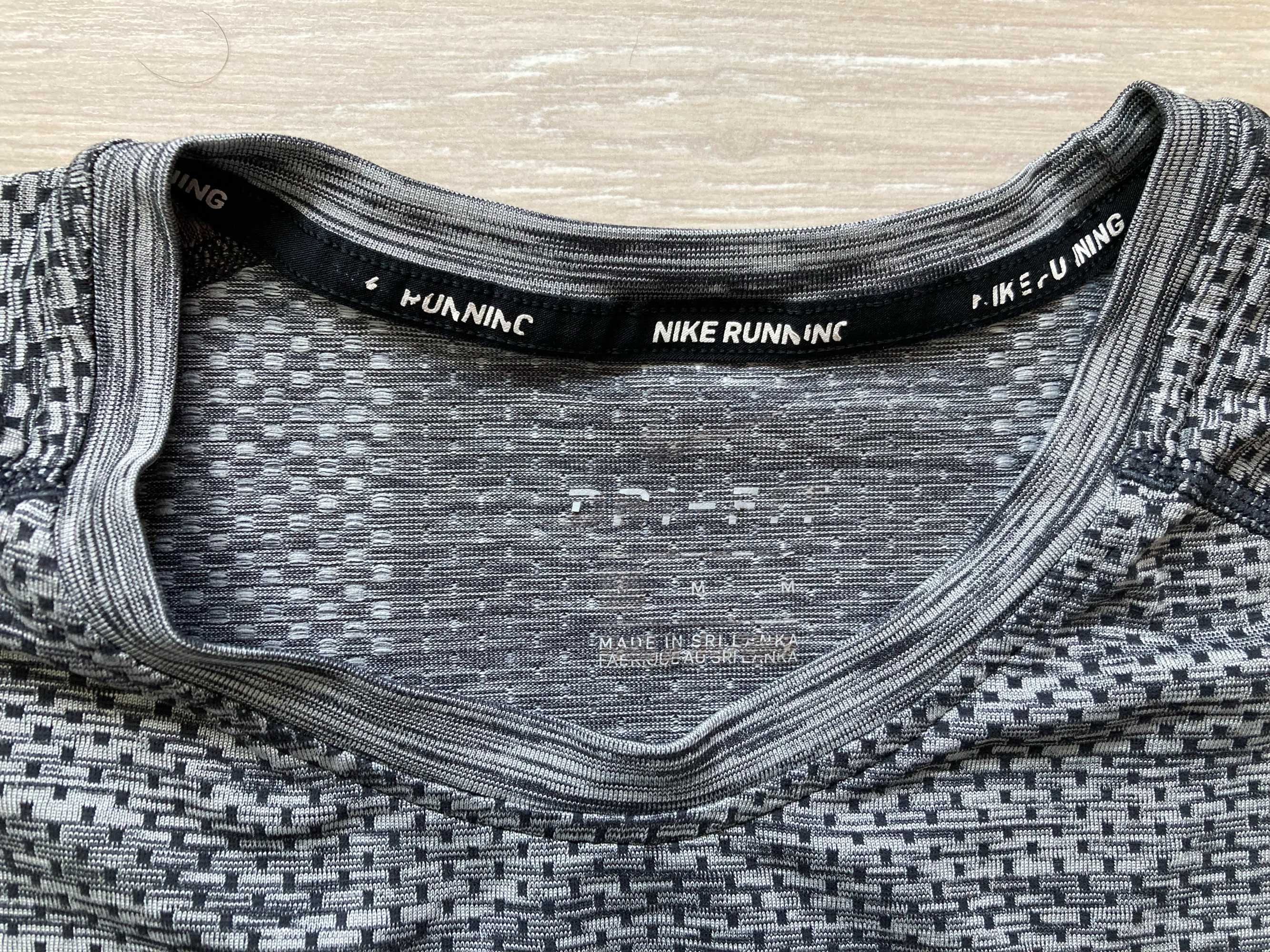 Найк Nike Techknit Running Dri Fit мъжка тениска за тичане размер М