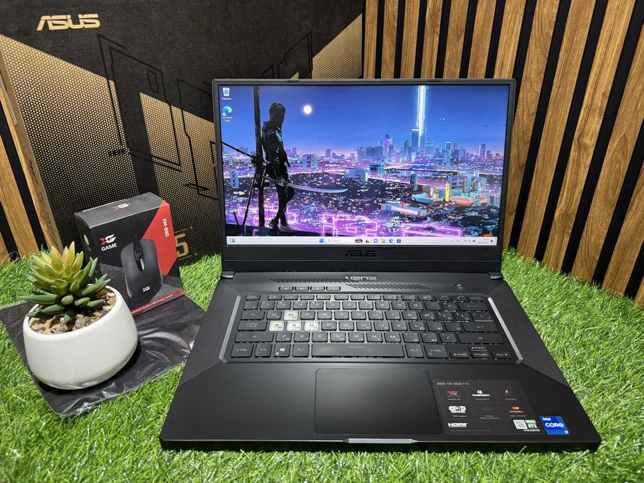 Игровой Ноутбук Asus TUF Dash Core i7-11370H/16GB/SSD512GB/RTX3050Ti