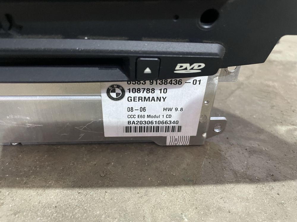 Голяма ЦЦЦ навигация БМВ 5, Е60 (CCC navi bmw e60)
