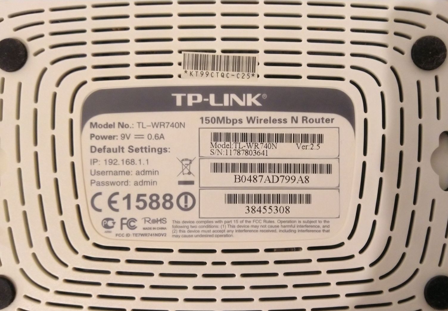 Router Tp-Link 150 mbs , TL-WR740N