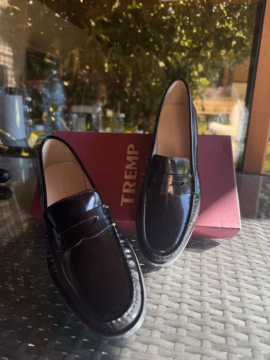 Mocasini din piele naturală