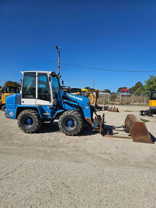 Mecalac Ahlmann az85 incarcator compact vola ninivola miniincarcator Cupa si furci brat rotativ