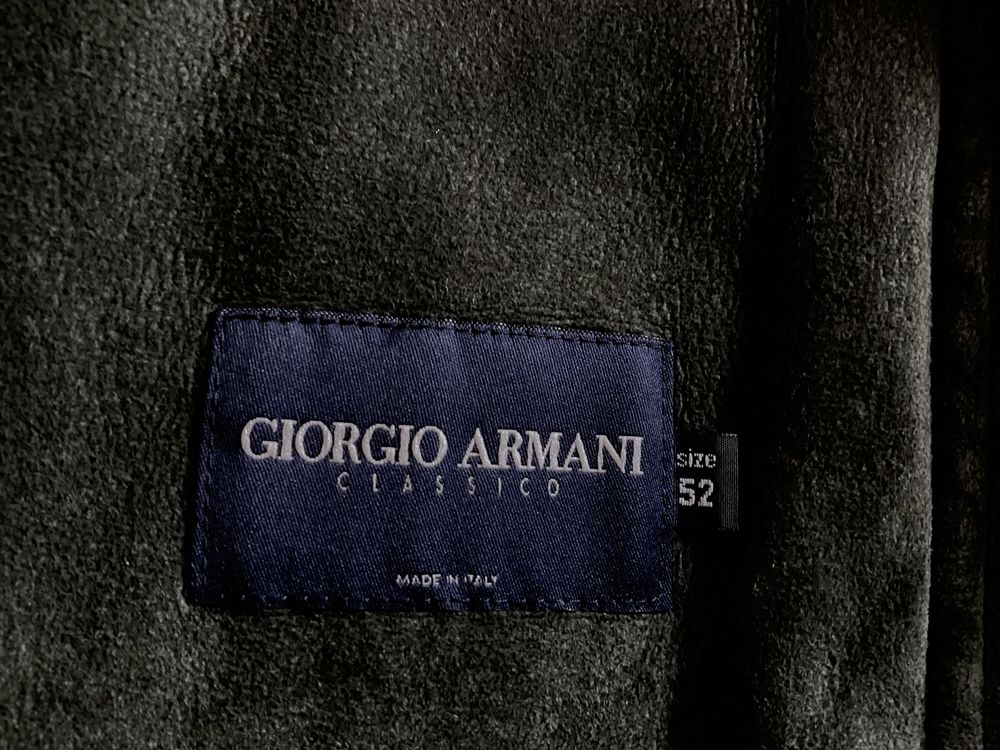 Geaca originala Giorgio Armani Borgo 21 piele naturala 100% lamb