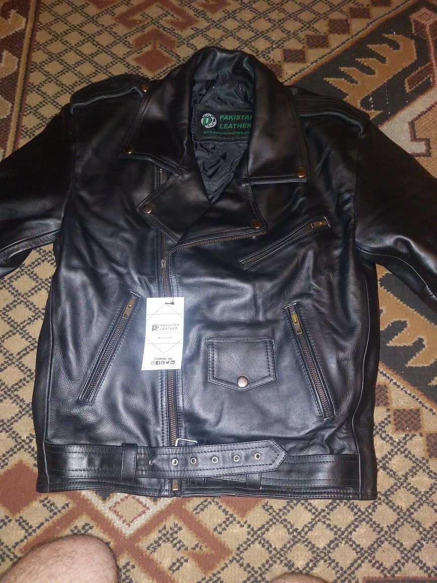 Vand geaca piele chopper marimea S