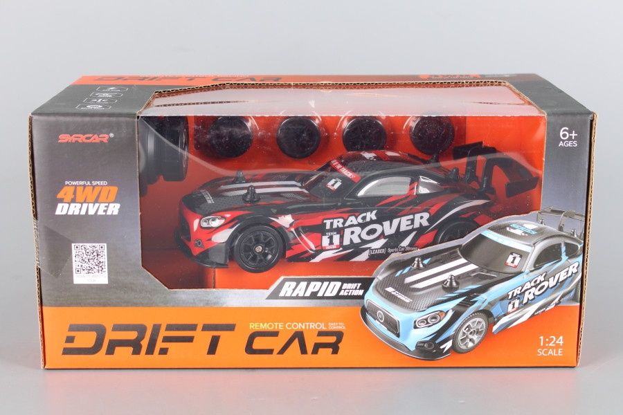 Радиоуправляема кола за дрифт - извършва 3 вида завои-светлинни ефекти