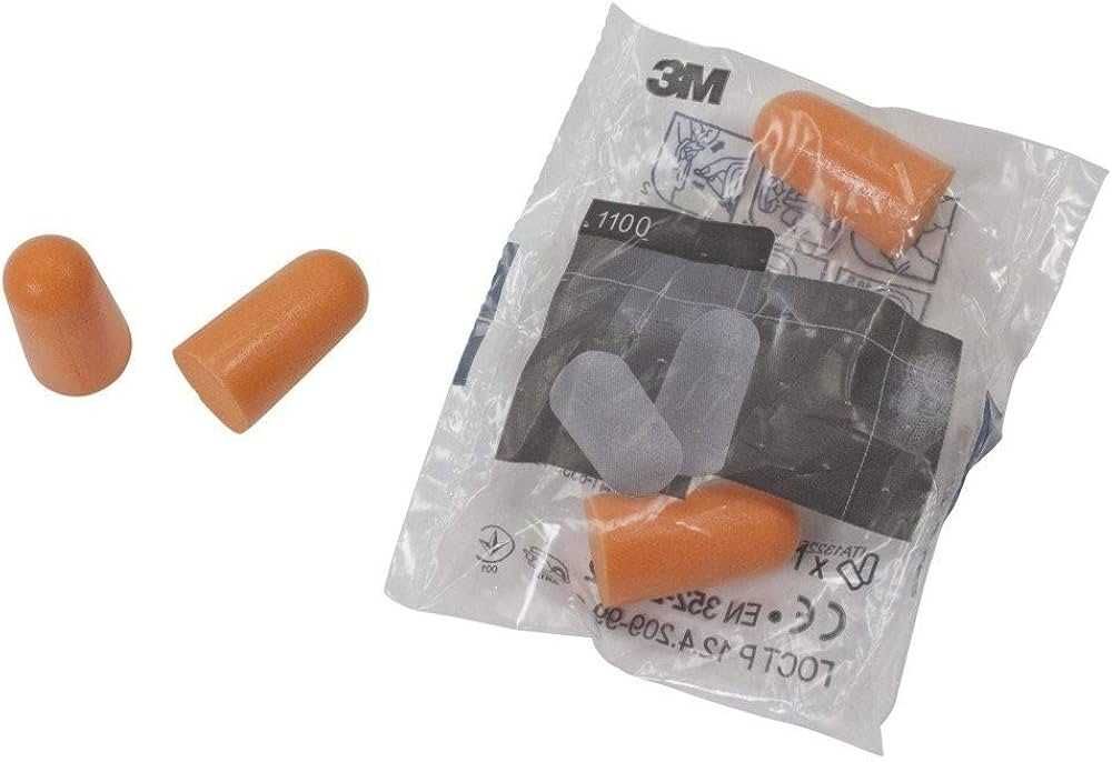 Противошумные вкладыши 3М  (беруши) 1100 без шнурка