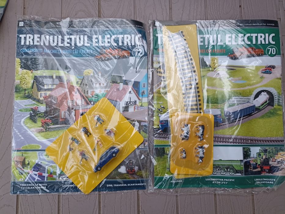 Revista trenulețul electric diferite numere