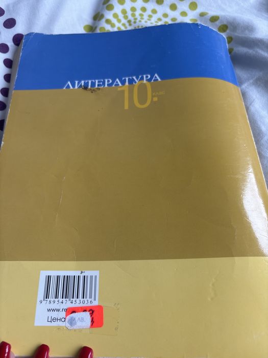 Учебник по литература за 10 клас, издаделство Регалия 6