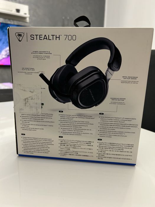 Casti Wireless Turtle Beach Stealth 700P (Gen3), Bluetooth, negru NOU