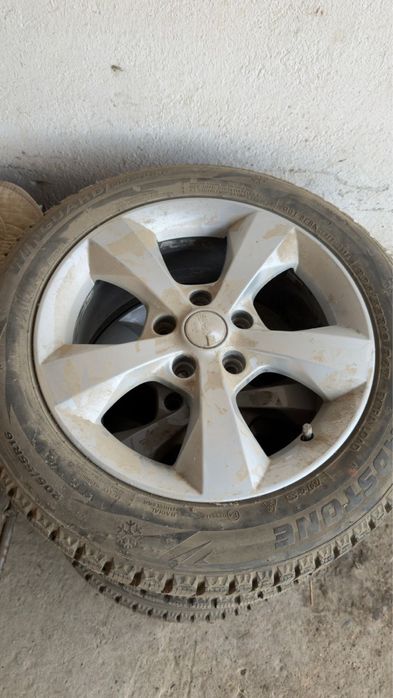 Зимние шипованные балоны с дисками, в комплекте 4-шт, размер: 16.