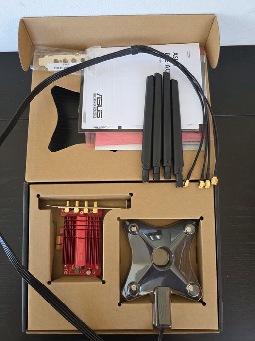 Vand Placa de retea Wireless Asus PCE-AC88, AC3100, Dual-Band, PCIe, 4