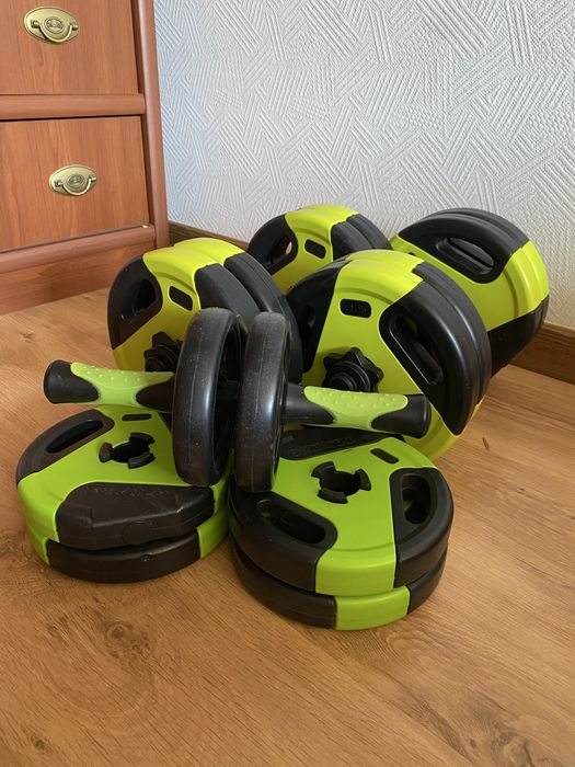 Продам комплект гантель