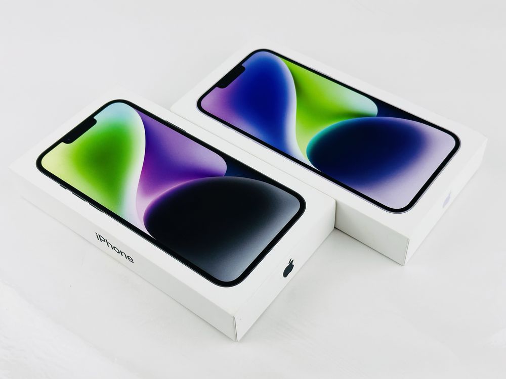 НОВ! Apple iPhone 14 Plus 128GB Midnight / Purple / Yellow Гаранция!