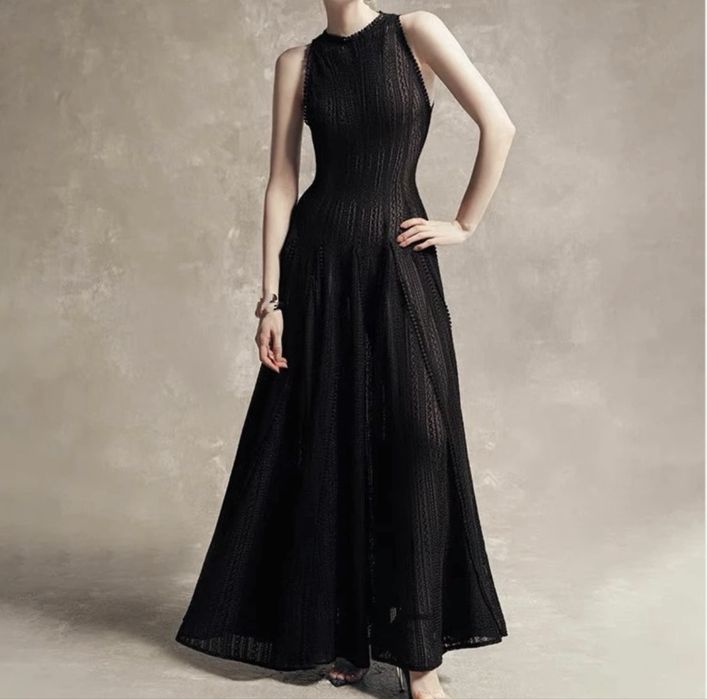 Вечернее платье черное