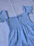 Rochie NewYorker scurta de vara cu maneci lasate pe umeri