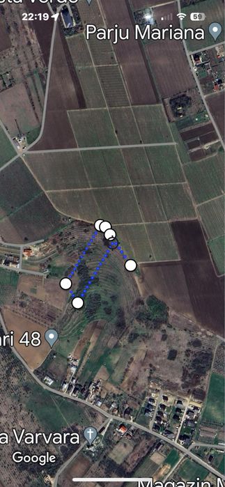 19.000 m2  Sorogari comuna Aroneanu Iasi la 200 m de asfalt