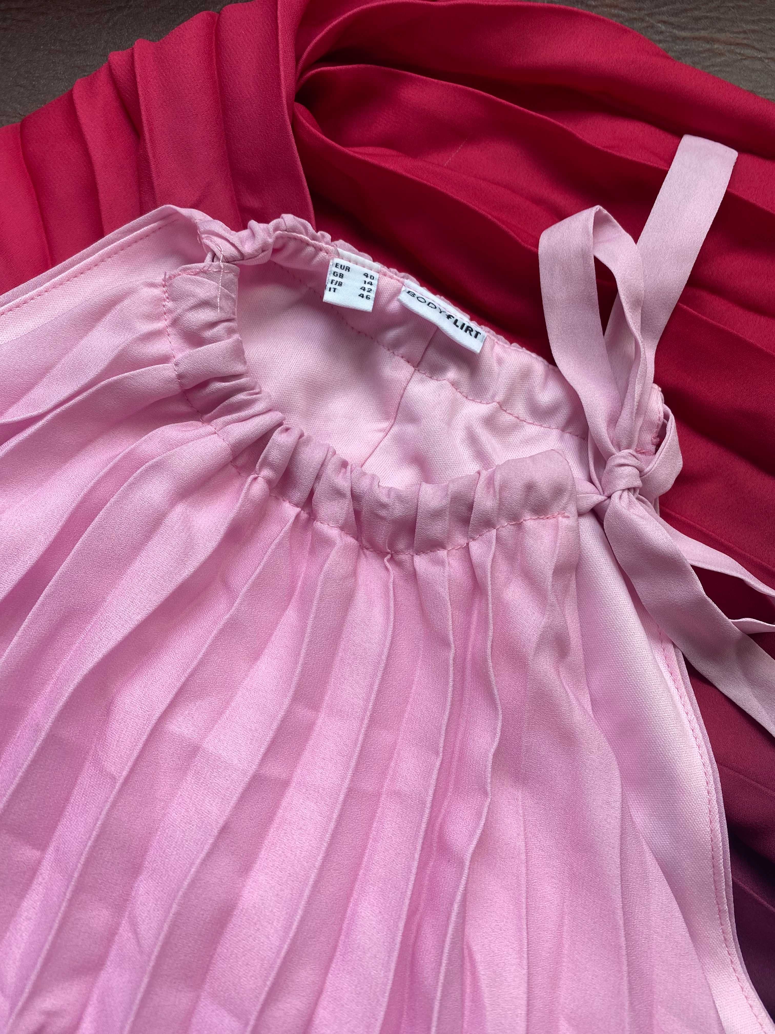 Rochie eleganta de vara în degrade roz