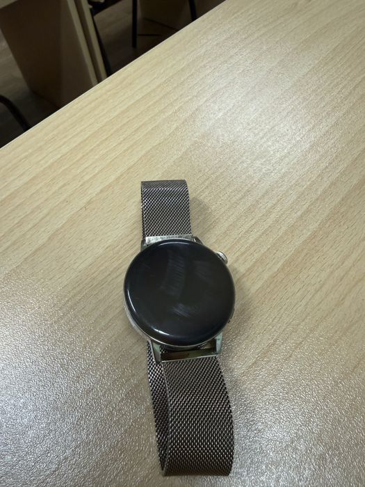 Смарт часовник Huawei Watch GT3, 42 mm, Leather strap, White