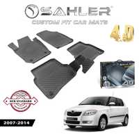 Гумени Стелки SAHLER 4D SKODA FABIA 2007 - 2013